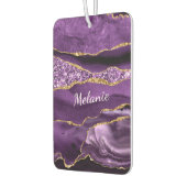 Désodorisant Pour Voiture Purple Gold Parties scintillant Air Freshener avec (Gauche)