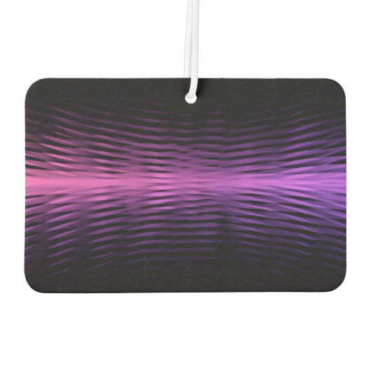 Désodorisant Pour Voiture Purple Pink Geometric Abstract Art (Dos)