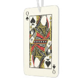 Désodorisant Pour Voiture Queen of Spades - Ajouter votre image (Gauche)