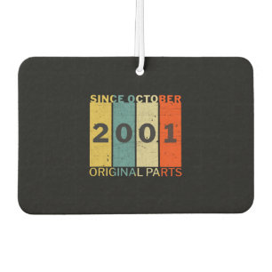 Désodorisant Pour Voiture Quota rétro de Funny Birthday 2001