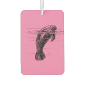 Désodorisant Pour Voiture Rafraîchiseur d'air de Manatee (Dos)