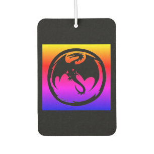 Désodorisant Pour Voiture Rafraîchiseur d'air de voiture Black Dragon