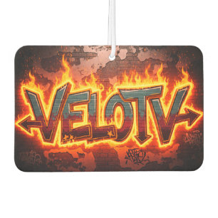 DÉSODORISANT POUR VOITURE RAFRAICHISSEUR D'AIR VELOTV