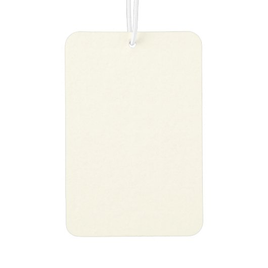 Désodorisant Pour Voiture Rectangle blanc (Dos)
