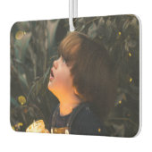 Désodorisant Pour Voiture Rectangle photo personnalisé (Gauche)