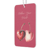 Désodorisant Pour Voiture Red Cherry Hearts (Gauche)