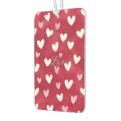 Désodorisant Pour Voiture Red Pink White Hearts (Gauche)