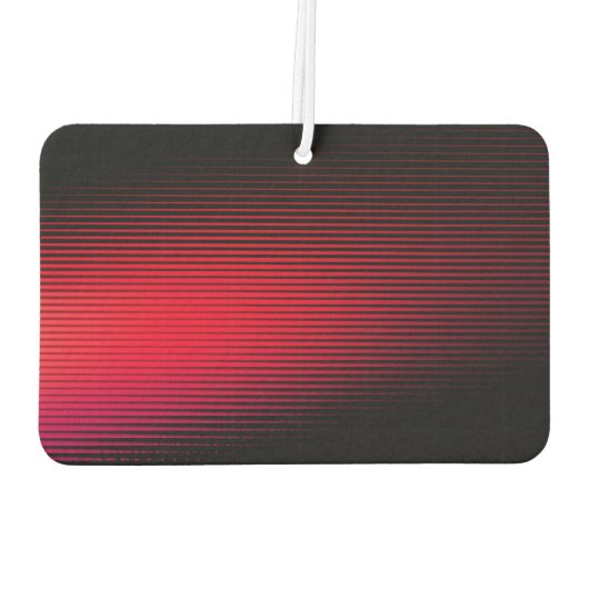 Désodorisant Pour Voiture Red Racing Stripes Abstract Art (Dos)