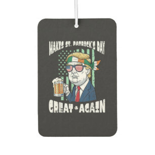 Désodorisant Pour Voiture Refaire la Saint-Patrick Grande Encore Saint-Paddy