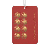 Désodorisant Pour Voiture Refraîchissant 2016 chinois de nouvelle année de 8 (Dos)