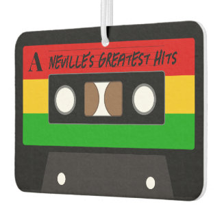 Désodorisant Pour Voiture Reggae Music Musician Retro Cassette Tape