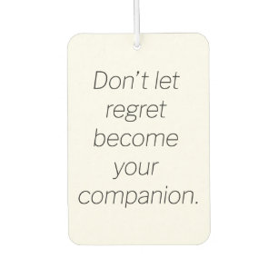 Désodorisant Pour Voiture Regret Air Freshener