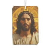 Désodorisant Pour Voiture Religieux Jésus Gold (Dos)