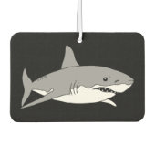 Désodorisant Pour Voiture requin gris cool (Devant)