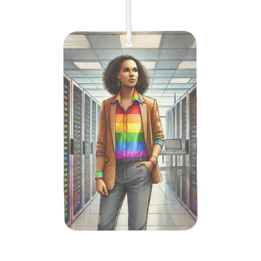 Désodorisant Pour Voiture Responsable informatique (Devant)