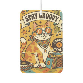 Désodorisant Pour Voiture RESTEZ FUNKY | Amateur d'animaux | Bohème