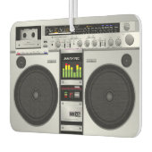 Désodorisant Pour Voiture Retro Rewind : Graphique Boombox personnalisable d (Gauche)