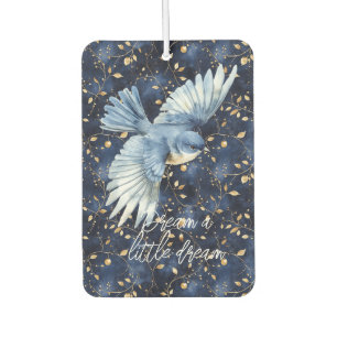 Désodorisant Pour Voiture Rêve de feuilles d'or d'oiseau bleu