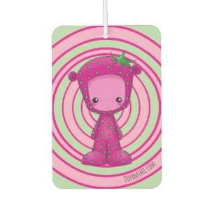 Désodorisant Pour Voiture Reversible StrawberriMimi/AppleMimi