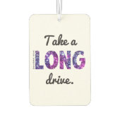 Désodorisant Pour Voiture Richard Long Car Air Freshner (Dos)