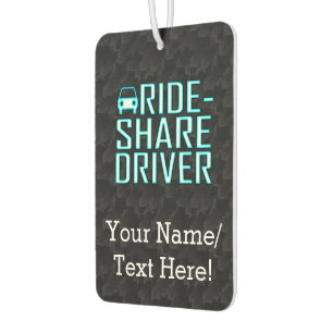 Désodorisant Pour Voiture Ride Share Driver Rideshare Driving