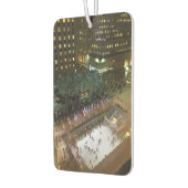 Désodorisant Pour Voiture Rockefeller Centre Patinage sur glace Arbre de Noë (Gauche)