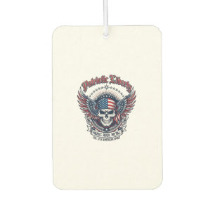 Désodorisant Pour Voiture Rocker du bandana patriotique Méta musique Old Glo