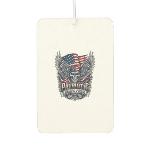 Désodorisant Pour Voiture Rocker du bandana patriotique Old Glory musique ro