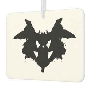 Désodorisant Pour Voiture Rorschach Inkblot