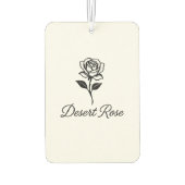 Désodorisant Pour Voiture Rose du désert (Dos)