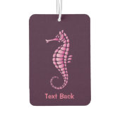 Désodorisant Pour Voiture Rose hippocampe (Dos)