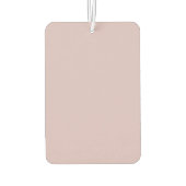 Désodorisant Pour Voiture Rose pastel solide (Dos)