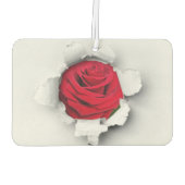 Désodorisant Pour Voiture Rose rouge (Dos)
