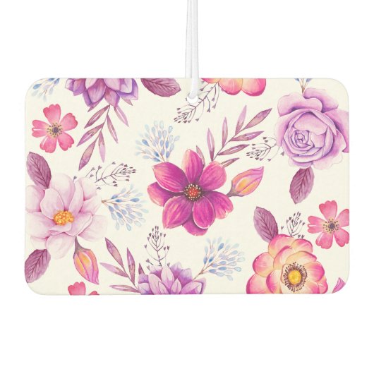 Désodorisant Pour Voiture Rose violette (Devant)