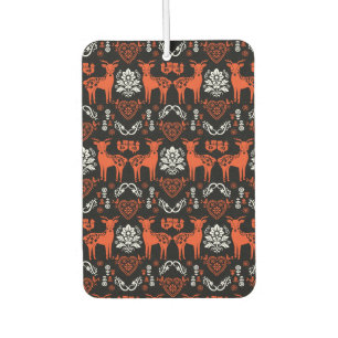 Désodorisant Pour Voiture Rosemaling Norwegian Folk Art