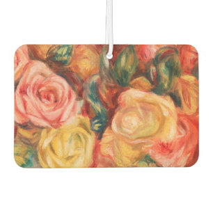 Désodorisant Pour Voiture Roses par Pierre Auguste Renoir