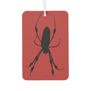 Désodorisant Pour Voiture Rouge géant de noir de tisserand de globe