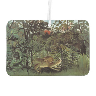 Désodorisant Pour Voiture Rousseau’s Hungry Lion art air fraicheur