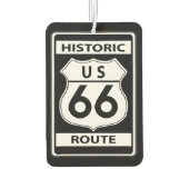 Désodorisant Pour Voiture Route 66 Historic Air Freshener (Dos)