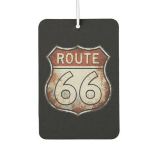 Désodorisant Pour Voiture Route 66 Rusty Road Sign