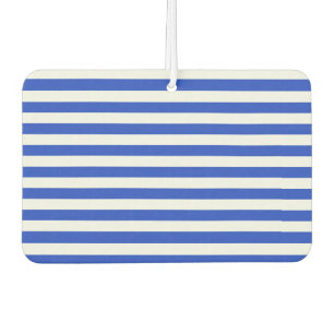 Désodorisant Pour Voiture Royal Blue Combination Stripes par Shirley Taylor