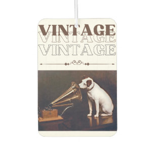 Désodorisant Pour Voiture Sa Maîtrise de la voix Vintage empilée
