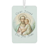 Désodorisant Pour Voiture Saint Joseph Baby Jesus Lily (Dos)