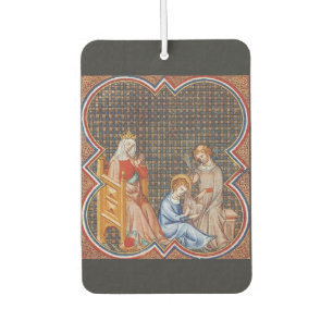 Désodorisant Pour Voiture Saint Louis IX de France Protecteur des Rois Art