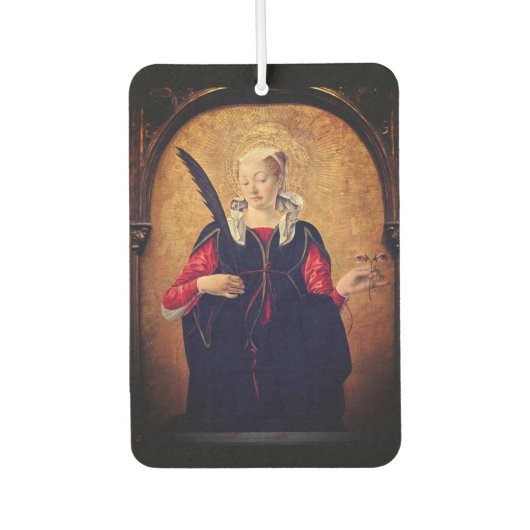 Désodorisant Pour Voiture Saint Lucy by Francesco del Cossa (Devant)