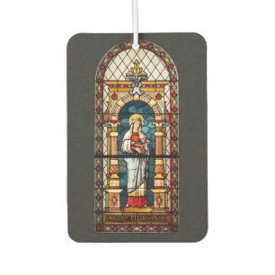 Désodorisant Pour Voiture Sainte Élisabeth de Hongrie Art Médiéval de Presti