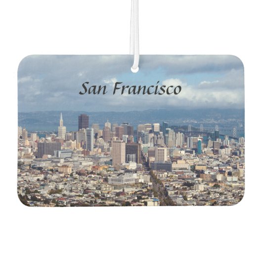Désodorisant Pour Voiture San Francisco Car air freshener (Devant)