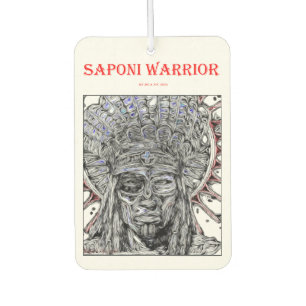 Désodorisant Pour Voiture Saponi Warrior Pine Dancer