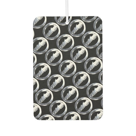 Désodorisant Pour Voiture satomi motorsport chrome  (Devant)