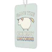 Désodorisant Pour Voiture Save The Chubby Unicorns (Gauche)
